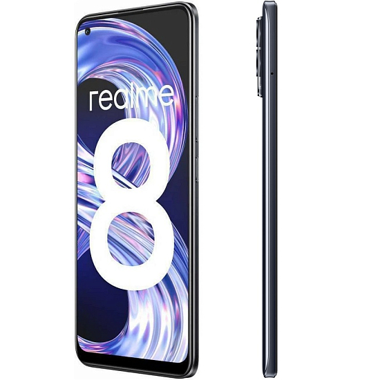 Смартфон Realme 8 6/128 черный (Уценка)