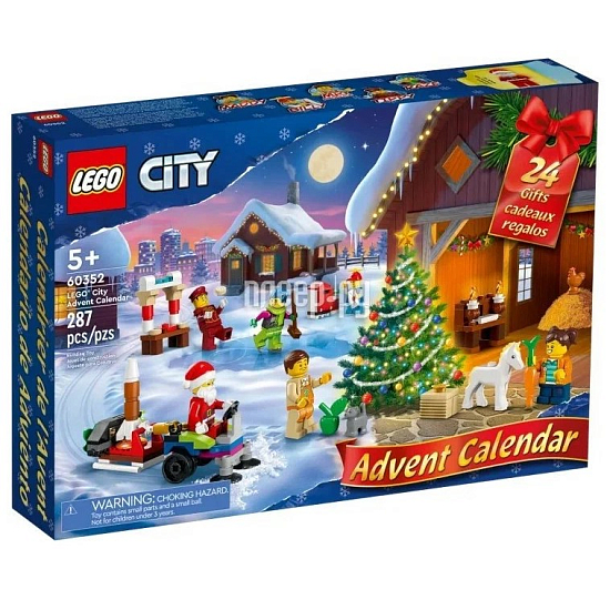 Конструктор LEGO 60352 City Advent