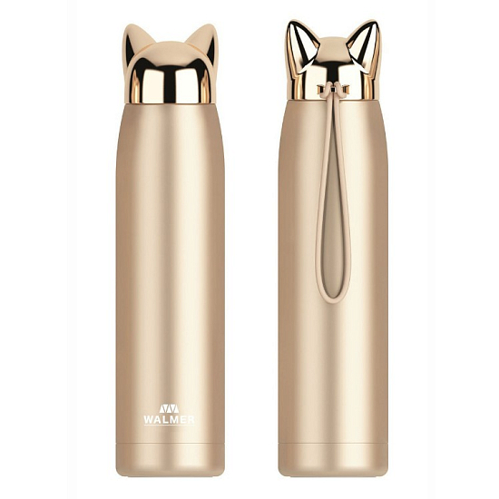Термос WALMER Golden Cat, 320мл