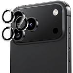 Противоударное стекло для камеры 3D HOCO V14 для  iPhone 17 Pro/17 Pro Max, Space Gray