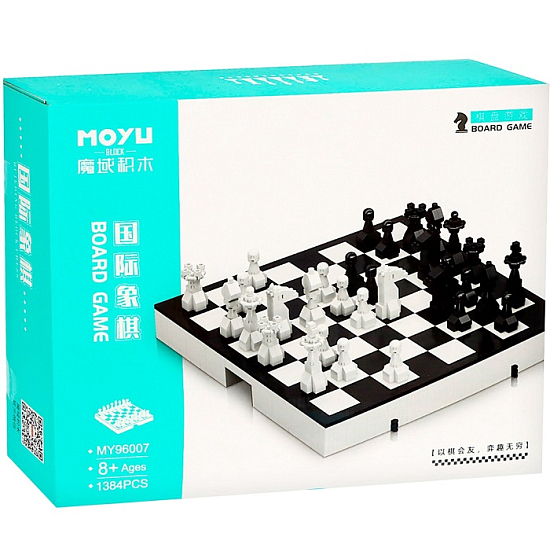 Конструктор MOYU Шахматы «Королевский гамбит», 1384 детали