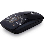 Мышь БП SMARTBUY 327AG Viking, чёрный, рисунок