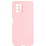 Задняя накладка ZIBELINO Soft Matte для Xiaomi Poco X3 GT/Xiaomi Redmi Note 10 Pro 5G (розовый) защ камеры