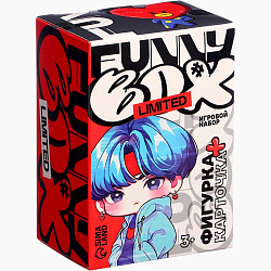 Игрушка - сюрприз Funny Box k-pop, фигурка, карточка, наклейки