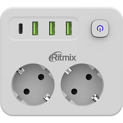 Сетевой разветвитель RITMIX RM-023PD White