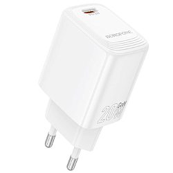 Сетевое ЗУ 1Type-C 3A BOROFONE BN26 White, PD20W