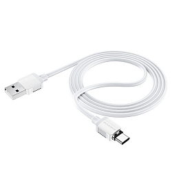 Кабель USB <--> Type-C  1.0м BOROFONE BX57 Effective magnetic, белый