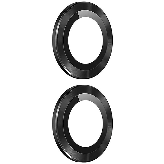 Противоударное стекло для камеры CG01 для iPhone 16 (black)