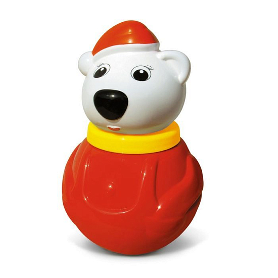 Неваляшка "Белый медведь" малая 1678