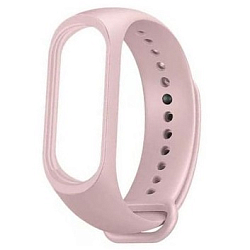 Силиконовый ремешок для XIAOMI MI Band 3/4 розовый песок