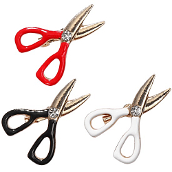 Брошь "Ножницы" мастерские, мини, цвет МИКС в золоте (цена за шт) 7895085