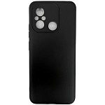 Силиконовый чехол DF для Xiaomi Redmi 12C/Poco C55 DF xiCase-79 (black)