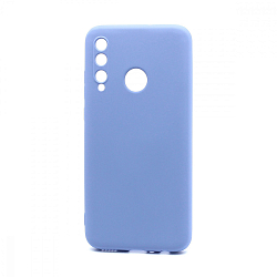 Силиконовый чехол SILICONE CASE New ERA для Honor 10i/20i/20e голубой