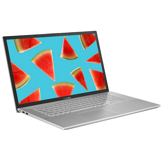 Ноутбук 17.3" ASUS X712FA-BX1106 90NB0L61-M15610 (Intel i3-10110U/8Gb/1Tb +128Gb/DOS) Silver