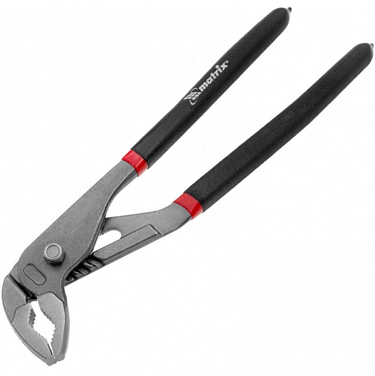 Клещи переставные 250мм MATRIX 15708, обливные рукоятки