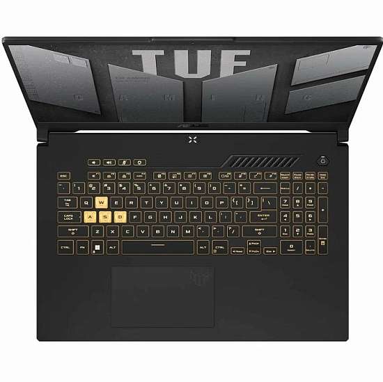 Ноутбук игровой 17.3" ASUS TUF Gaming F17 FX707ZC4-HX076 (Intel Core i5-12500H/ 16 ГБ/ SSD 512 ГБ/ RTX 3050/ DOS) (90NR0GX1-M00610) серый