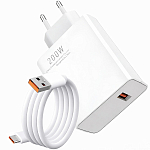 Сетевое ЗУ Xiaomi 200w с кабелем Type-C для быстрой зарядки