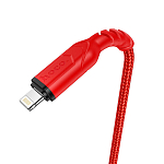Кабель Lightning <--> Type-C  2.0м HOCO X59 Victory, чёрный, 20Вт