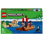 Конструктор LEGO Minecraft 21259 Путешествие на пиратском корабле