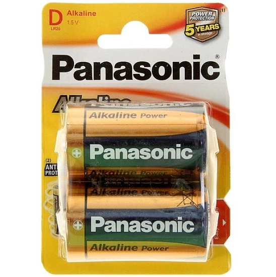 Элемент питания PANASONIC LR20 BL-2