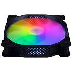 Вентилятор 1STPLAYER F1 Black / 120mm, LED 5-color, 1000rpm, 3pin / F1-BK / bulk