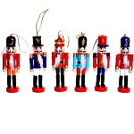 Новогодний декор «Щелкунчик» 3,5 × 12,5 см, МИКС