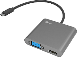 Переходник Type-C <--< HDMI/VGA RITMIX CR-5400