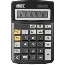 Калькулятор ATTACHE ATC-111-12C 12 разр., чёрный