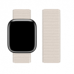 Нейлоновый ремешок HOCO WA02 Original для APPLE Watch 42/44/45/49mm, серый, светлый