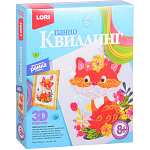 Квиллинг. Панно LORI "Лисёнок", 20*23*4 см