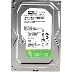 Внутренний HDD 3.5" 1TB WD  AV-GP Original WD10EURX SATA-III  (5400rpm) 64Mb 3.5"