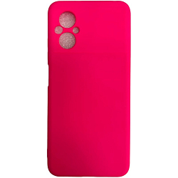 Задняя накладка ZIBELINO Soft Case для Xiaomi Poco M5 (фуксия)