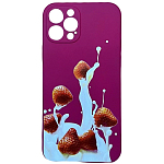 Задняя накладка WS для iPhone 12 Pro матовый с принтами