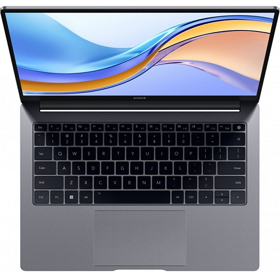 Ноутбук 14" HONOR MagicBook 14 (Intel Core i5-12450H/ 8 ГБ/ SSD 512ГБ/ DOS) (5301ALWY), серый