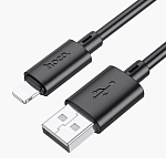 Кабель USB <--> Lightning  1.0м HOCO X88 Gratified, черный
