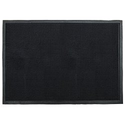 Коврик входной резиновый фактурный грязесборный 60х90см толщина 12мм, LAIMA EXPERT, 607817