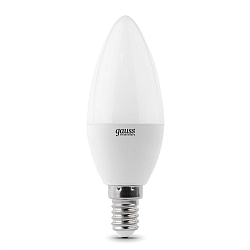 Лампа светодиодная GAUSS Elementary Candle 6W/4100K/E14