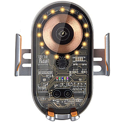 Автомобильный держатель С12 серый