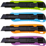 Нож канцелярский 18мм FINLAND 2013, цвета в ассортименте