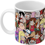 Кружка сублимация, 350 мл, Гравити Фолз 9135951