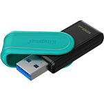 USB 128Gb Kingston DataTraveler Exodia S чёрный/бирюзовый