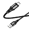 Кабель USB <--> microUSB  1.0м HOCO X50 черный