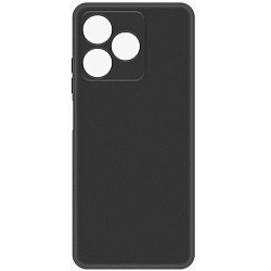 Силиконовый чехол STR для Realme C53 тонкий (черный)