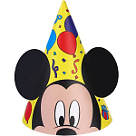 Колпак бумажный с ушками «С Днем Рождения!», Микки Маус и его друзья 9448183