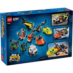 Конструктор LEGO CITY 60505 Комбинированный набор с самолетом, техобслуживанием и багажом