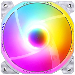 Вентилятор для корпуса Aerocool/Formula Cosmic 14WH ARPW ARGB белый, 140 мм, 1300 об/мин, 25.6 дБ, 4 pin