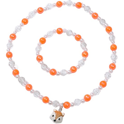 Набор детский «Выбражулька» 2 предмета оранжевый 9862505