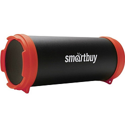 Колонка портативная SMARTBUY TUBER MKII черный/красный