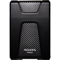 Внешний жёсткий диск 2.5" 2Tb A-Data (AHD650-2TU31-CBK) чёрный, USB 3.0
