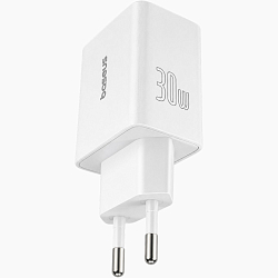 Сетевое ЗУ 1USB/1Type-C BASEUS P10111404213-00 белый, PD30W